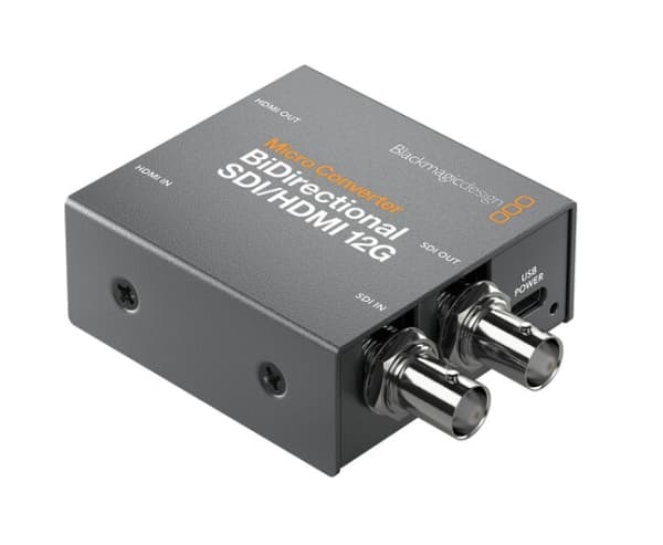 Blackmagic Micro Converter BiDirectional SDI/HDMI 12G - 12G-SDI/HD-SDI/SDI to HDMI bidirectional video and audio converter