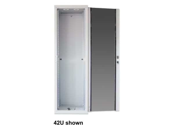 Intellinet 715416, Itseseisova teline, 42U, 600 kg, Näppäinlukko, Säädettävät jalat, 105,4 kg