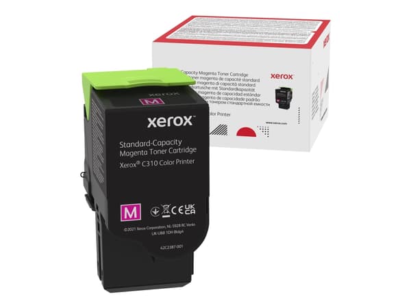 Xerox C310/C315, normaali magenta värikasetti (2 000 sivua), 2000 sivua, Magenta, 1 kpl