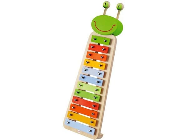 Sevi Colorful, wooden xylophone with a clip (82539)