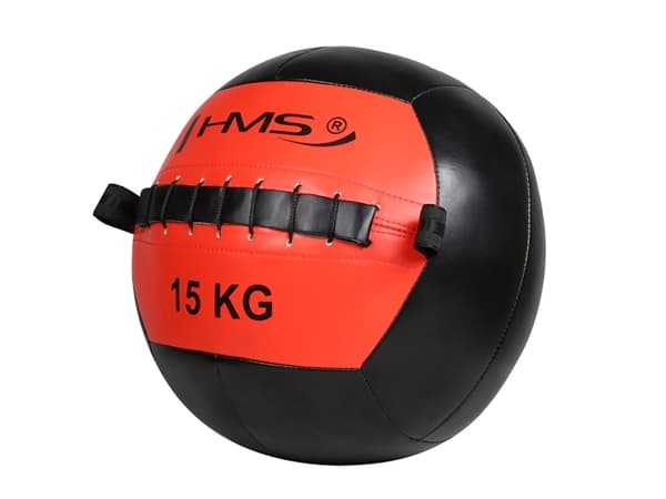 HMS Wall Ball treningsball 15 kg rød (17-41-030)