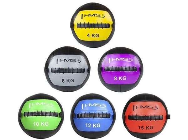 HMS Wall Ball treningsball 15 kg rød (17-41-030)