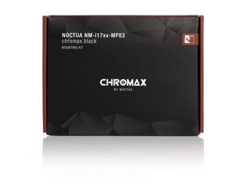 Noctua NM-I17XX-MP83 chromax.black, Montering Sett, Sort, LGA 1700, Noctua NH-D15, NH-D15 chromax.black, NH-D15 SE-AM4, NH-D15S, NH-D15S chromax.blac