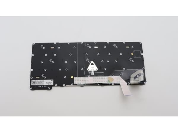 Primax - Ersättningstangentbord för bärbar dator - bakgrundsbelyst - belgisk - svart - för ThinkPad X13 Gen 2 20WK, 20WL