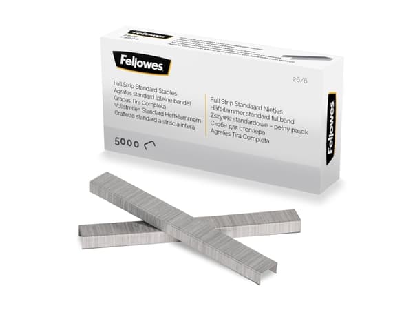 Fellowes - Stifter - 26/6 - pakke av 5000