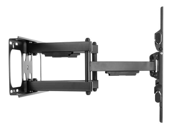 DELTACO Office ARM-0260 - Monteringssett - full bevegelse - for LCD TV / kurvet LCD TV - robust - svart - skjermstørrelse: 37"-75" - veggmonterbar