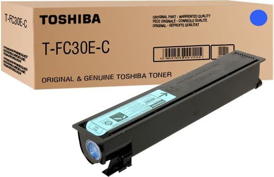 Toshiba TFC30EC - Cyan - original - tonerkassett - för e-STUDIO 2050C, 2051C, 2550C, 2551C
