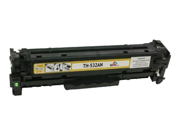 TB - Gul - kompatibel - tonerpatron (alternativ for: HP CC532A) - for HP Color LaserJet CM2320fxi, CM2320n, CM2320nf, CP2025, CP2025dn, CP2025n, CP20