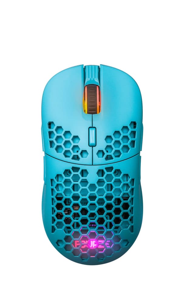 Fourze GM900 Wireless Gaming Mouse, Turquoise