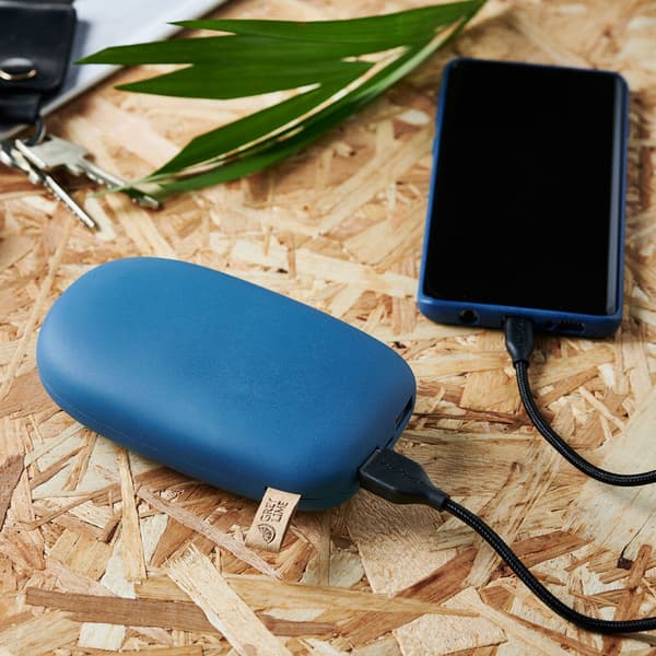 GreyLime Power Stone ll 10400 mAh virtalähde USB-C & USB-A, sininen