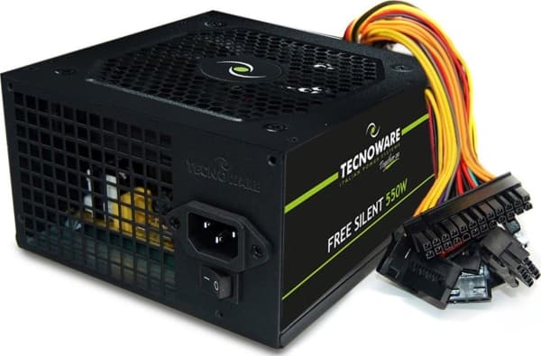 Tecnoware FAL550FS12, 550 W, 180 - 264 V, 47 - 63 hz, 5 A, 23 A, 30 A Grå