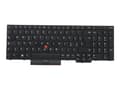 Miniatyrbild 3 av 5: Chicony - Ersättningstangentbord för bärbar dator - italiensk - svart - för ThinkPad P15s Gen 1 20T4, 20T5