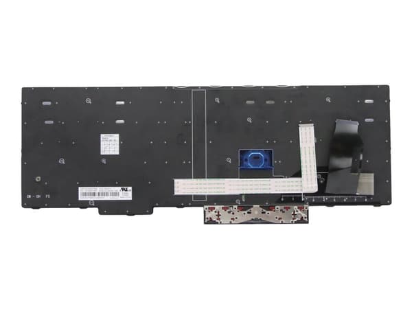 Chicony - Ersättningstangentbord för bärbar dator - italiensk - svart - för ThinkPad P15s Gen 1 20T4, 20T5