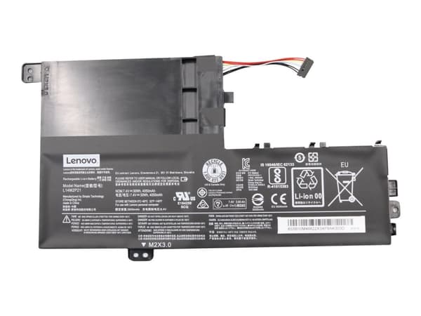 Lenovo L14M2P21 - Batteri til bærbar PC - 1 x batteri - litiumion - 2-cellers - 4050 mAh - 30 Wh - ASM - for IdeaPad 320S-14IKB; 320S-15AST; 320S-15I