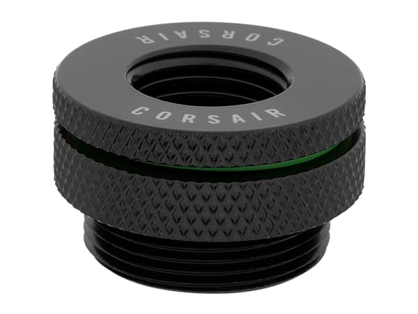 CORSAIR Hydro X Series XF Fill Port - nestejäähdytysjärjestelmän täyttöaukko - musta