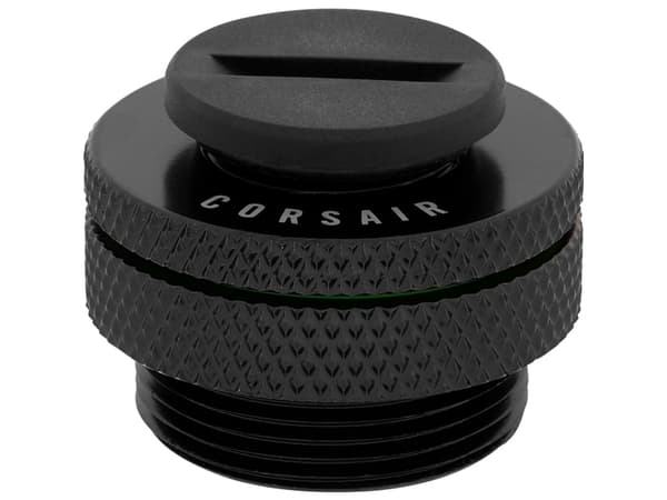 CORSAIR Hydro X Series XF Fill Port - nestejäähdytysjärjestelmän täyttöaukko - musta
