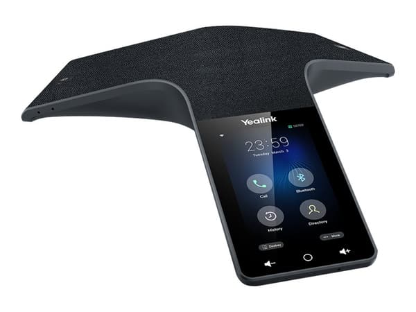 Yealink CP925 - Konferanse-VoIP-telefon - med Bluetooth-grensesnitt - IEEE 802.11a/b/g/n (Wi-Fi) / Bluetooth 4.2 - 5-veis anropskapasitet - SIP, SIP