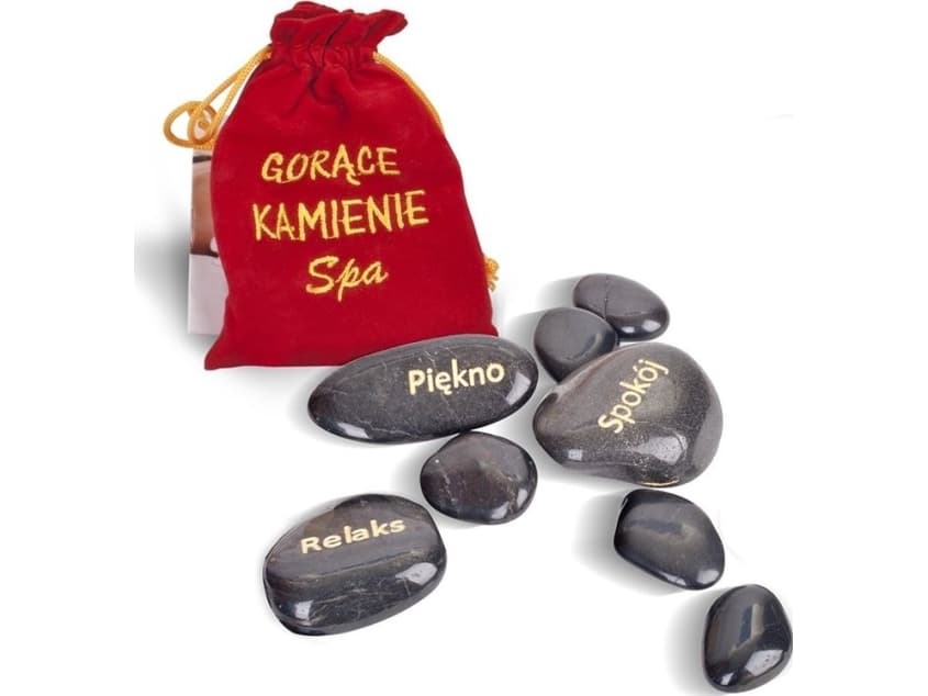 Handlosfera HOT STONES FOR MASSAGE 12 PCS (PL)