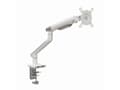 Miniatyrbilde 3 av 5: ART L-19GD - Monteringssett - justerbar arm - for LCD-TV - aluminium - hvit - skjermstørrelse: 17"-32" - skrivebordsmonterbar
