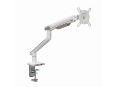 ART L-19GD - Monteringssett - justerbar arm - for LCD-TV - aluminium - hvit - skjermstørrelse: 17"-32" - skrivebordsmonterbar