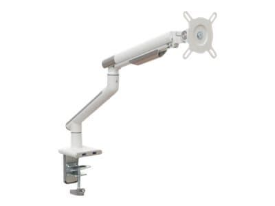ART L-19GD - Monteringssett - justerbar arm - for LCD-TV - aluminium - hvit - skjermstørrelse: 17"-32" - skrivebordsmonterbar