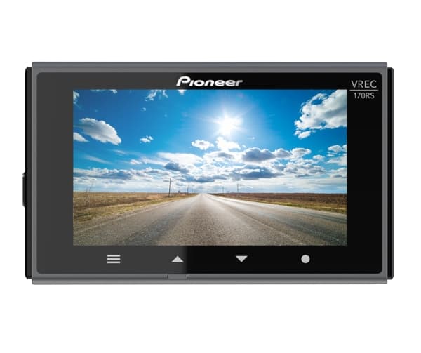 Pioneer VREC-170RS, Full HD, 1920 x 1080 pixlar, 139°, 30 fps, 3,5 m, Svart