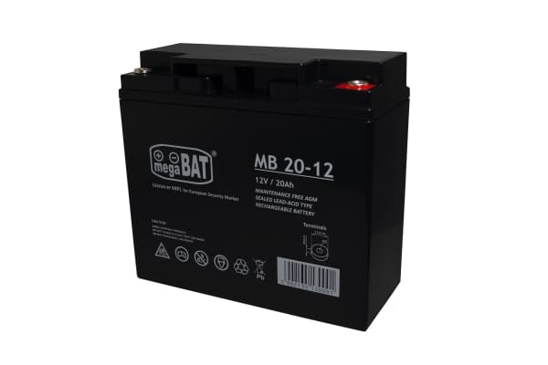 Mpl Power Electric Barnetransportdel batteri 12V/20AH