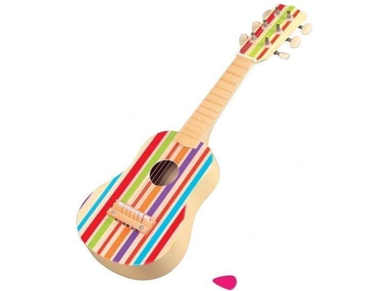 Lelin Rainbow wooden 6-string guitar