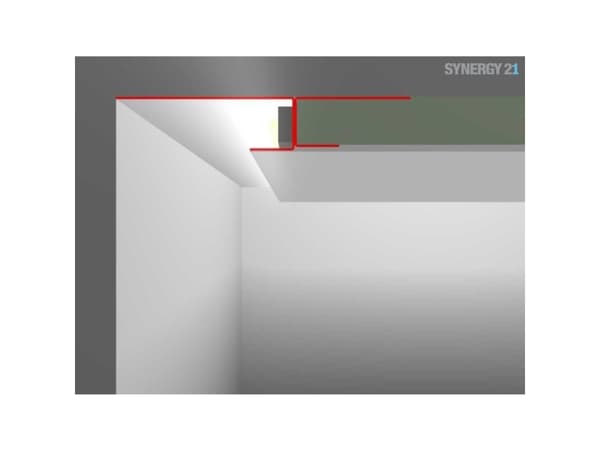 Synergy 21 LED profile 200cm sheet zinc TYPB20