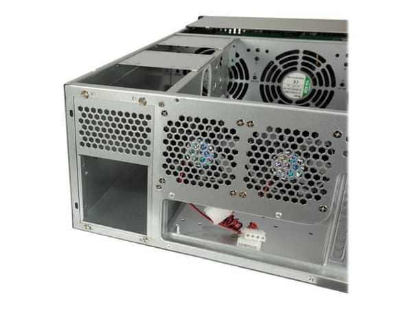 Inter-Tech IPC 4U-4724 - Rackmonterbar - 4U - SSI EEB - ingen strømforsyning (ATX) - USB