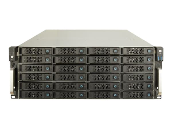 Inter-Tech IPC 4U-4736 - Kan monteras i rack - 4U - SSI EEB - ingen strömförsörjning (ATX) - USB
