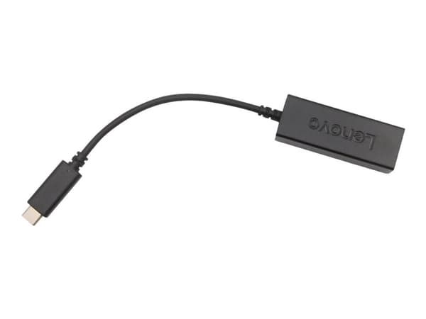 Lenovo - Nätverksadapter - USB-C - 1GbE - 1000Base-T - för ThinkPad P1 Gen 4; X1 Carbon Gen 9; X1 Extreme Gen 4; X1 Yoga Gen 6