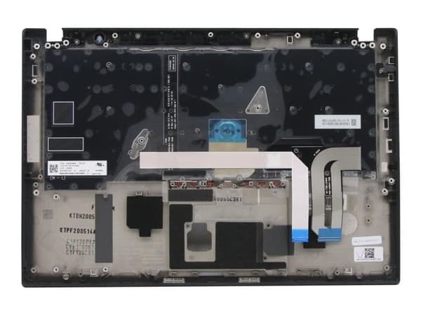 Lite-On - Erstatningstastatur for bærbar PC - bakbelysning - Engelsk - svart - med toppdeksel - for ThinkPad T14s Gen 1 20T0, 20T1