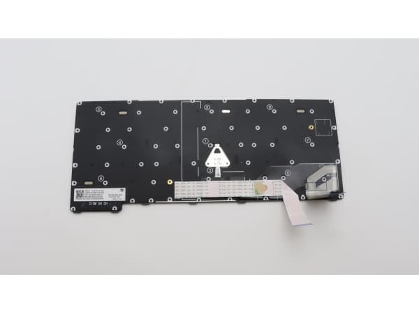 Lite-On - Erstatningstastatur for bærbar PC - bakbelysning - Fransk - svart - for ThinkPad X13 Gen 2 20WK, 20WL