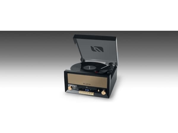 Muse MT-110B, Suoravetolevysoitin, Musta, Ruskea, Puu, 33,45,78 RPM, Rotaatio, CD,CD-R,CD-RW