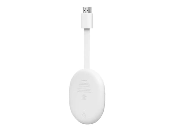 Google | Chromecast (4K) med Google TV - Multimediaspelare | Vit