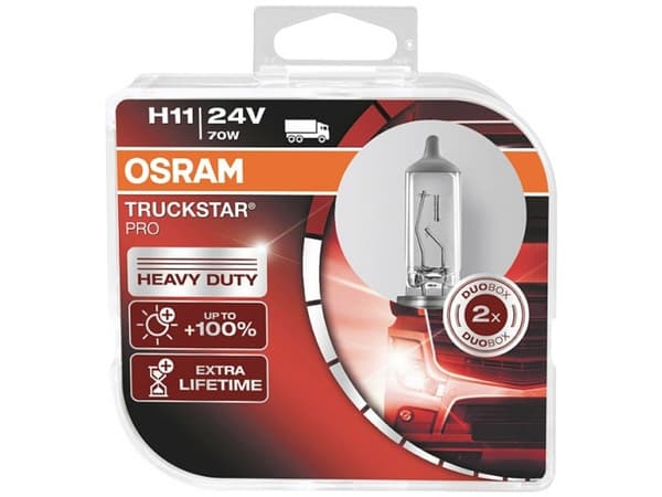 Osram Truckstar Pro - H11 - 70W - 24V - 2 stk.