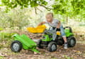 Miniatyrbilde 2 av 3: rolly toys rollyKid Deutz-Fahr, 2,5 år, 4 hjul, Sort, Grønn
