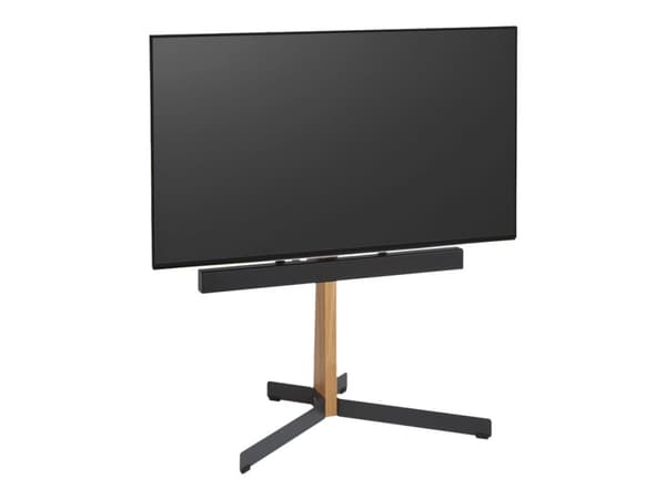 Vogel's Comfort TVS 3695 - Stativ - for LCD-TV - tre, stål - svart, ek - skjermstørrelse: 40"-77" - plassering på gulv