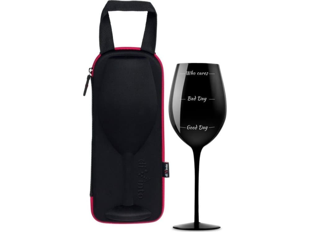 Handlosphere GIANT DIVINTO GLASS - WHO CARES - BLACK