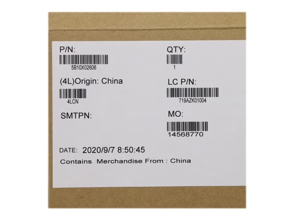Simplo L19M3PD5 - Batteri til bærbar PC - litiumion - 3-cellers - 4120 mAh - 45 Wh - FRU - for ThinkPad E14 Gen 2 20T6, 20T7, 20TA, 20TB; E15 Gen 2 2