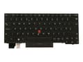 Miniatyrbild 1 av 5: Lenovo - Ersättningstangentbord för bärbar dator - med Trackpoint - QWERTY - brittisk - svart - FRU - för ThinkPad L13 Gen 2; L13 Yoga Gen 2; X13 Gen