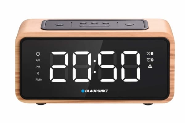 Blaupunkt CR65BT, Bärbar, Analog och digital, FM, PLL, LED, Svart, Trä, Knappar