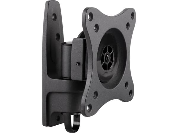 InLine 23107D, 75 x 75 mm, 100 x 100 mm, -15 - 15°, -60 - 60°, Gjuten aluminium, Svart