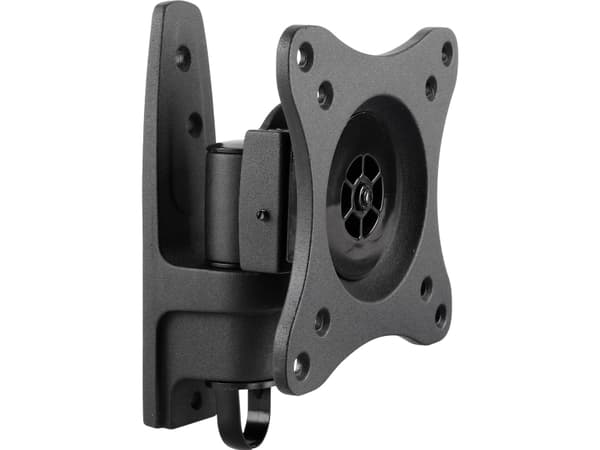 InLine 23107D, 75 x 75 mm, 100 x 100 mm, -15 - 15°, -60 - 60°, Gjuten aluminium, Svart