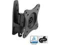 Miniatyrbild 1 av 5: InLine 23107D, 75 x 75 mm, 100 x 100 mm, -15 - 15°, -60 - 60°, Gjuten aluminium, Svart