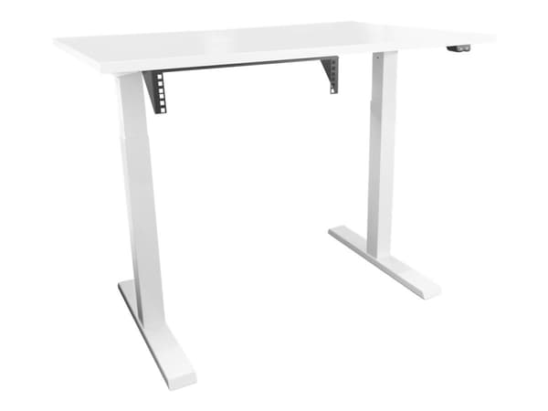 DELTACO 19-VWMB4 - Monteringsbrakett (vertikal) - veggmonterbar, monterbar under skrivebord - svart - 4U - 19"