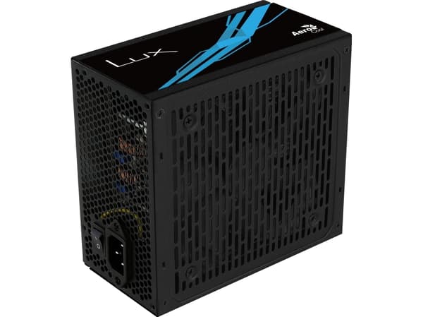 Aerocool LUX virtalähde 1000 W 20+4 pin ATX ATX Musta - Sininen (AEROLUX-1000-80GOLD) musta, Sininen