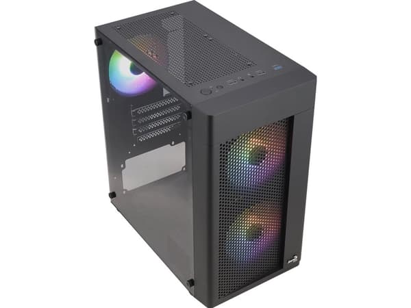 AeroCool - - sisäinen jäähdytysjärjestelmä (ATX) - USB/LYD