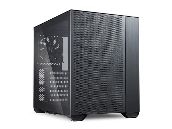 Lian Li O11AMX, Tower, PC, Sort, ATX, EATX, Micro ATX, Mini-ITX, Aluminium, Herdet glass, 17 cm